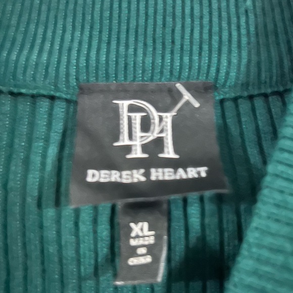 Derek Heart Teal Long Sleeve Dress - Picture 5 of 5